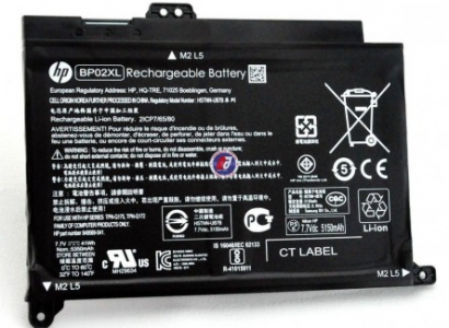 PIN BP02XL GẮN CHO LAPTOP HP PAVILION PC 15 AU010WM, HSTNN-LB7H, HSTNN-UB7B (7.7V-41WH )